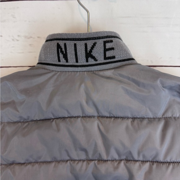 Nike Kids Charcoal Puffer Jacket - Picture 5 of 5